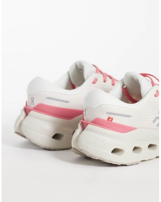 On Shoes White Cloudrunner 3 Running Trainers