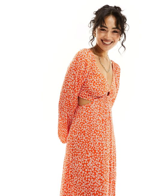 Billabong White Last Call Maxi Beach Dress