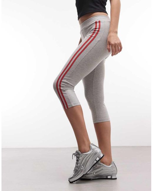 Collusion Gray Sports Capri