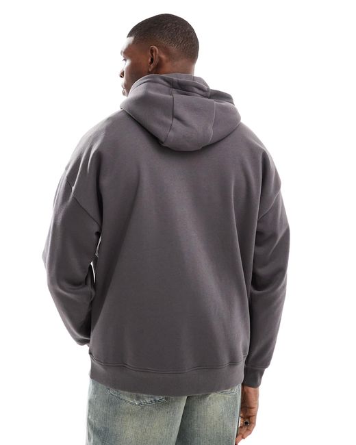 Threadbare – oversize-kapuzenpullover in Gray für Herren
