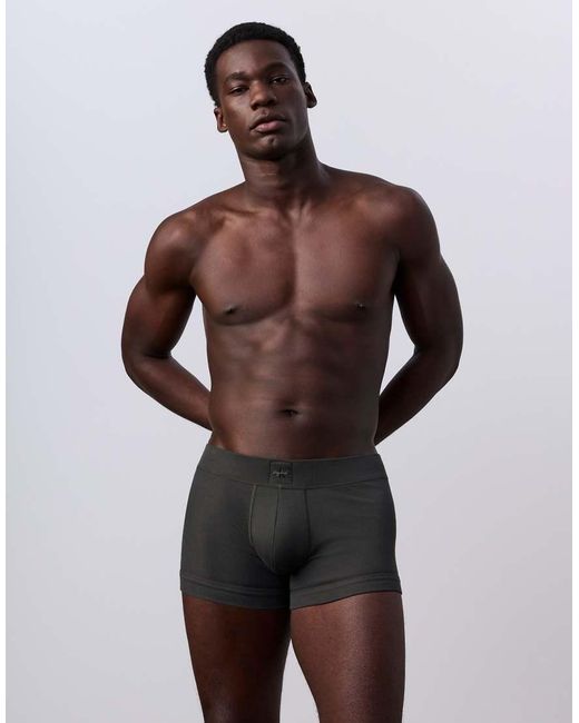 Calvin Klein Brown Jung Kook For Low Rise Trunks for men
