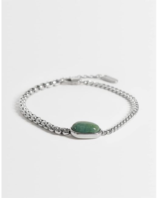 Bracciale di ASOS in Metallic da Uomo