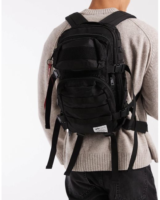 Alpha Industries – rucksack in Black für Herren