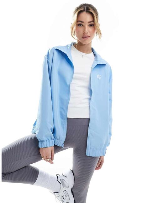 New Balance Blue Sport Woven Jacket