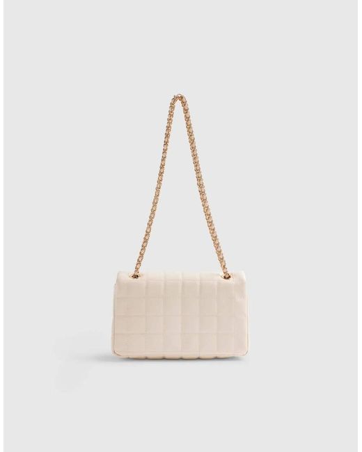River Island White Rir Quilted Shoulder