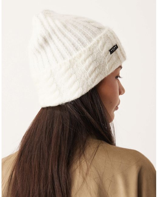 Vans White – revelle – strickmütze