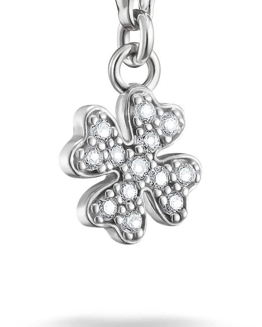 Thomas Sabo White Charm Pendant Cloverleaf