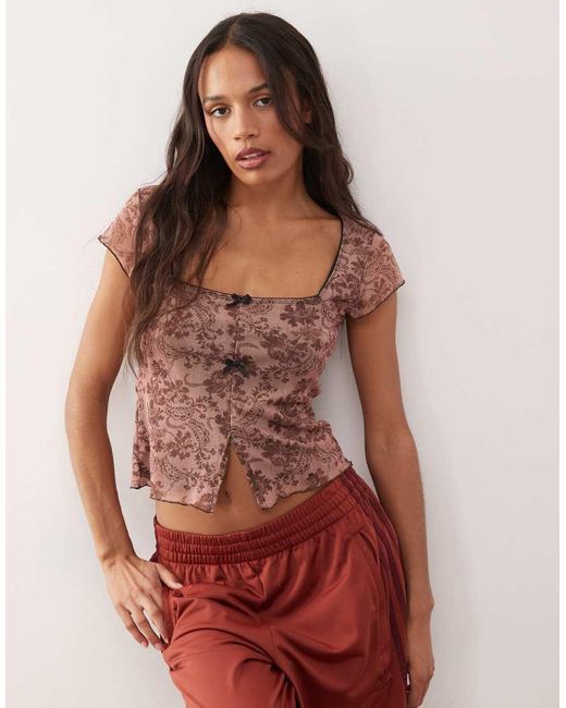 Top di Reclaimed (vintage) in Pink