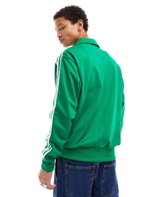 Adidas Originals Green Firebird Track Jacket for men