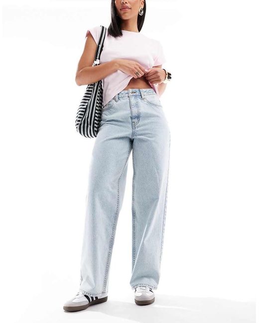Miss Selfridge Blue baggy Jeans