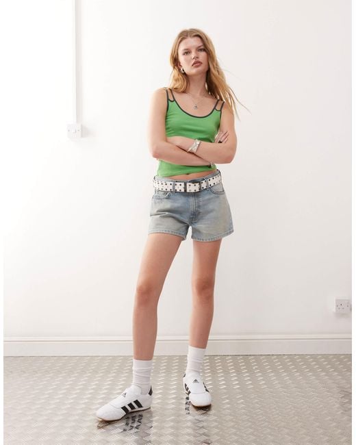 Weekday Green – trägertop