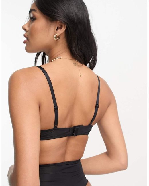 DORINA Black Evelyn B-f Blend Smoothing Unpadded Underwired Bra