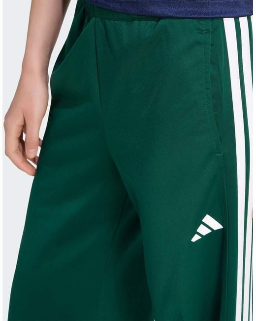Adidas Originals Green Dayready Wide Leg Trackpants