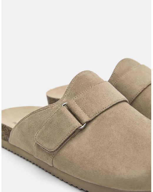 Pull&Bear – clogs in White für Herren