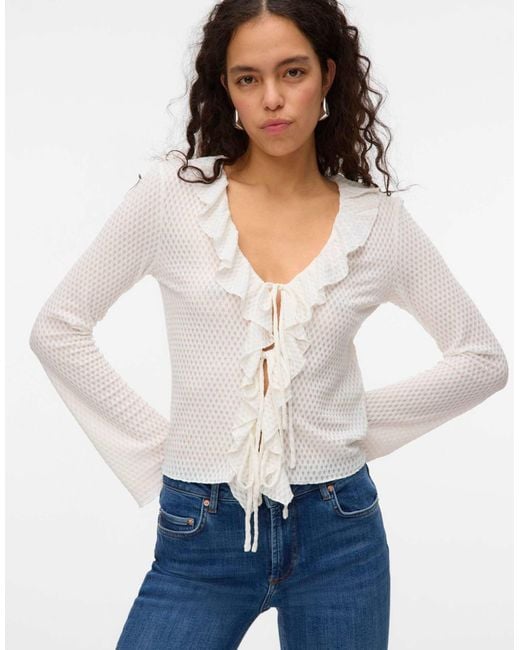 Vero Moda White – oberteil