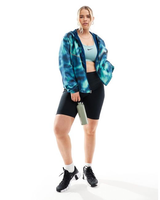 Icon clash - veste tissée imprimée Nike en coloris Blue