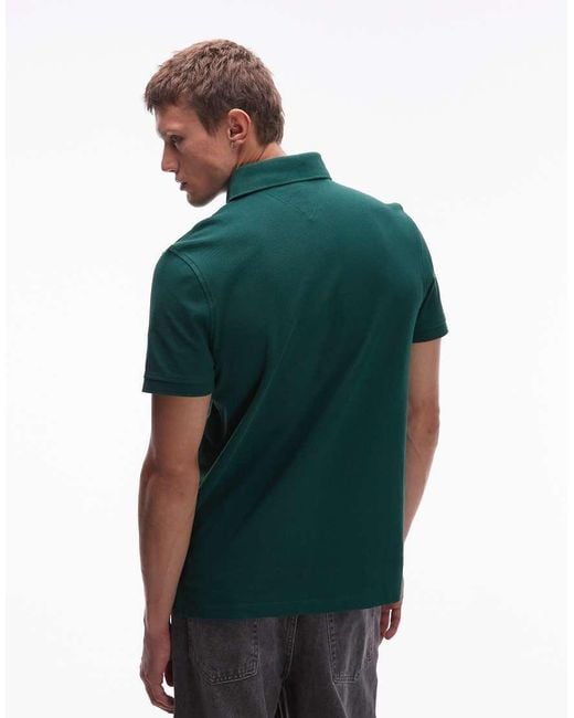 Tommy Hilfiger Green 1985 Regular Fit Polo Shirt for men
