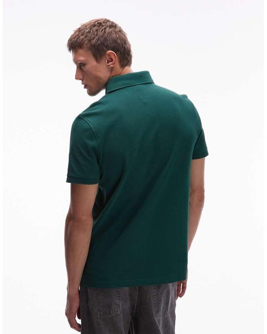 Tommy Hilfiger Green 1985 Regular Fit Polo Shirt for men