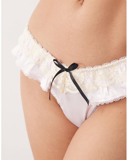 For Love & Lemons Natural – sweetheart – tanga