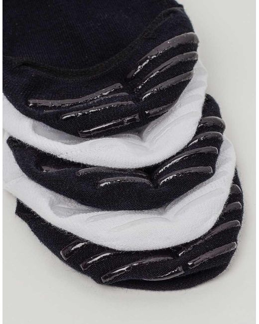 Tezenis Blue 5 Pairs Of Cotton Shoe Liners