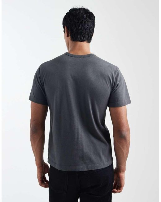 Vans Blue Premium Shrunken Tshirt for men