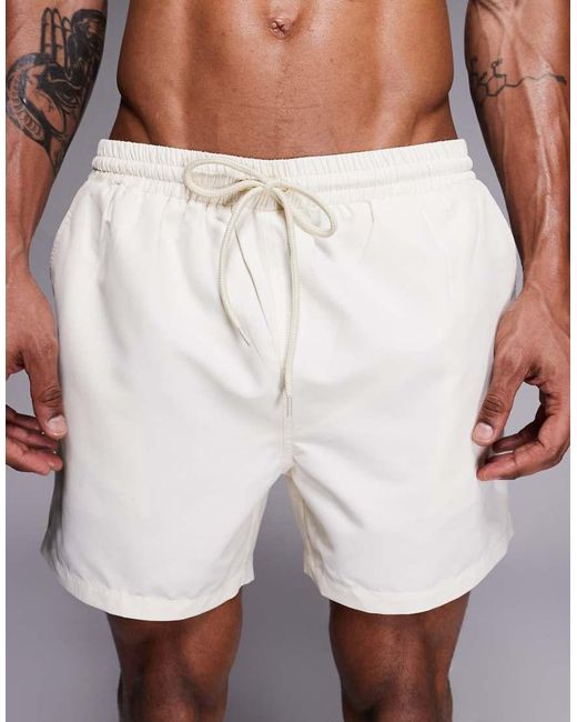 South Beach Natural Swim Shorts for men