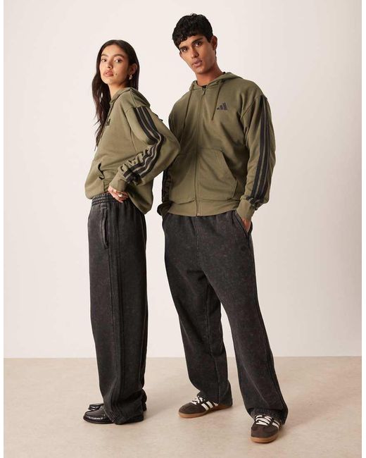 Adidas Originals Black Washed Track Pants