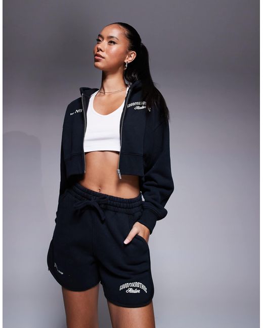 Good For Nothing Blue – sweat-shorts