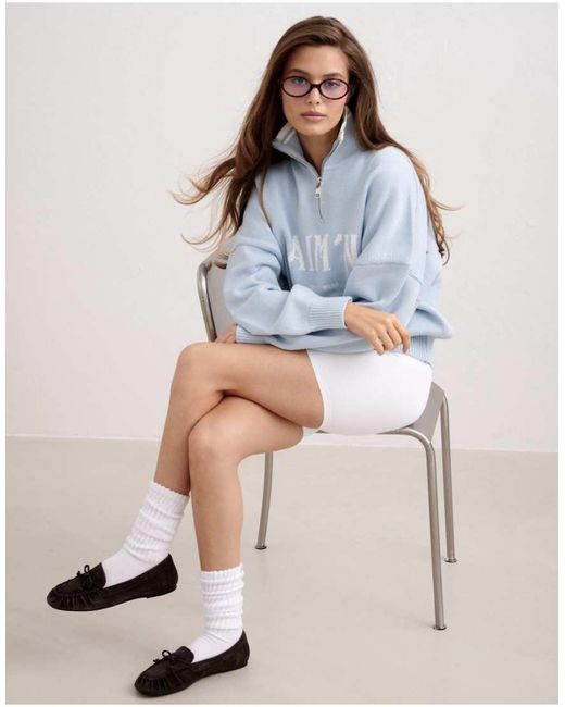 College Aim'n de color Blue