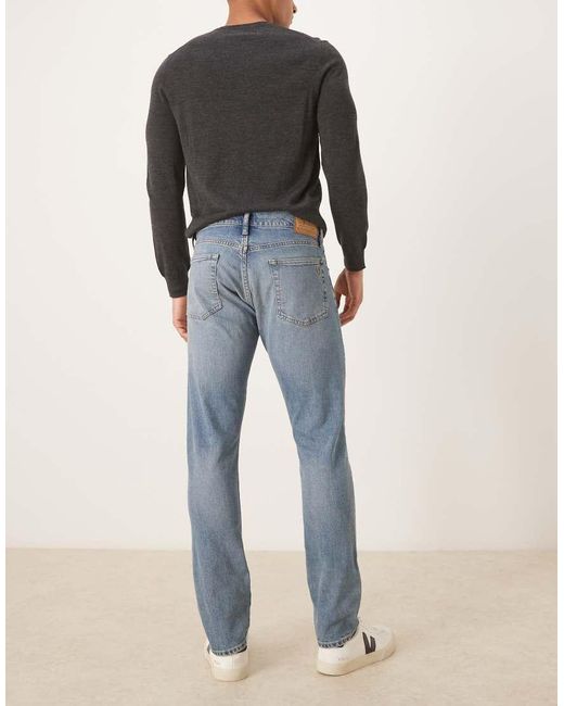 Polo Ralph Lauren Natural Sullivan Slim Fit Icon Logo Back Pocket Jeans for men