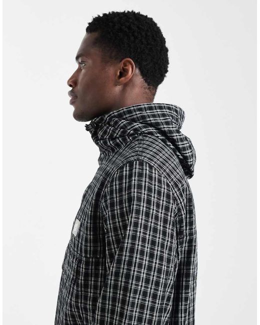 Santa Cruz Blue Henri Overhead Windbreaker Jacket for men