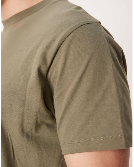 ASOS – 3er-pack basic-t-shirts in Multicolor für Herren
