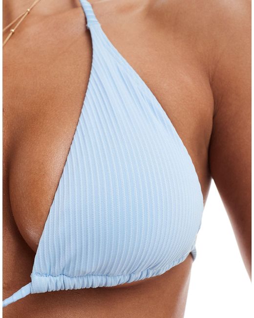 Hollister Brown Co-ord Mutiway String Bikini Top