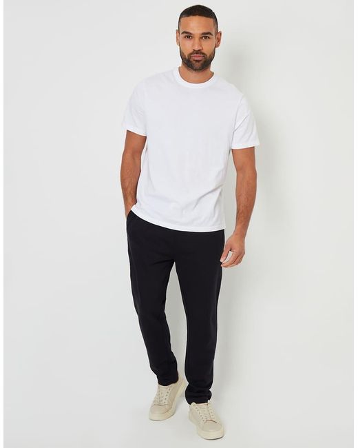 Threadbare Black Straight Leg Joggers for men