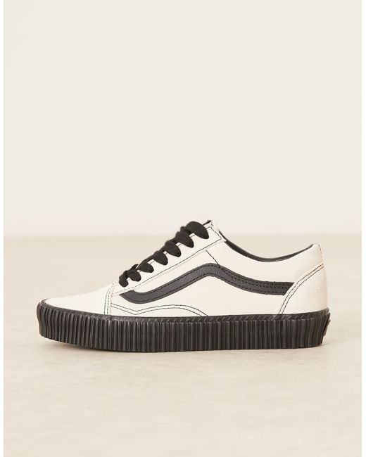 Vans Natural Old Skool Creeper Trainers