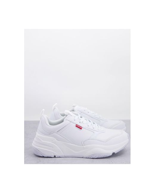 Levi's White Eastman Chunky Trainers for men