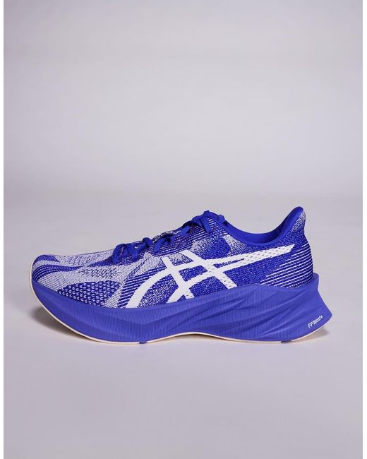 Asics Blue Dynablast Running Trainers for men