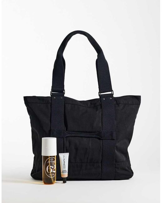 Maxi Borsa Tote di Weekday in Black