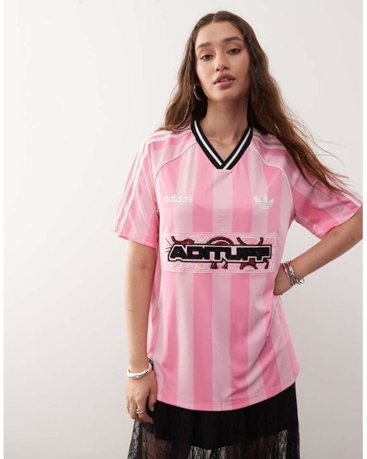 Adidas Originals Pink Summer Football Shirt