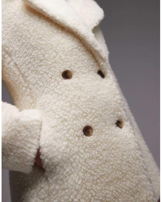 & Other Stories Gray Wool Double Breasted Maxi Coat