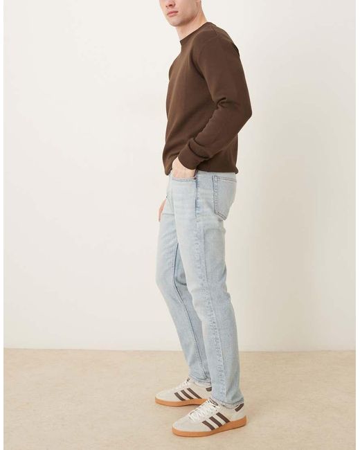 Calvin Klein Natural Slim Tape Jeans for men
