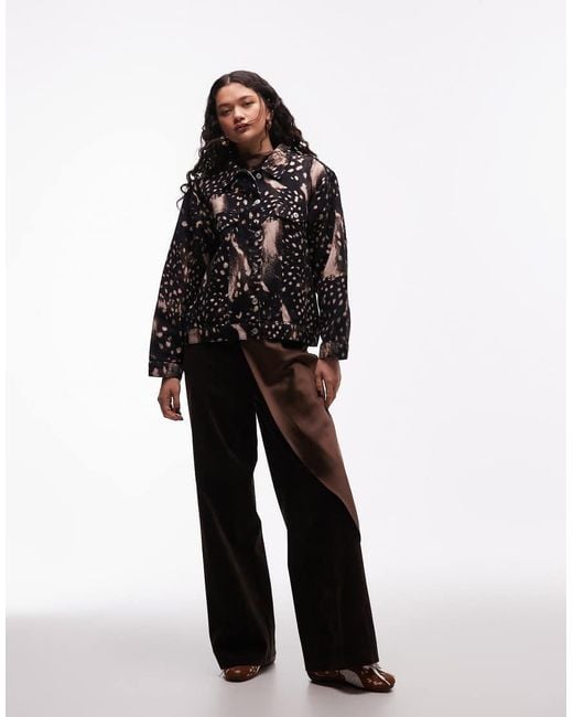 Giacca Western Oversize di ASOS in Black