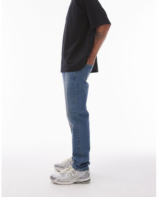 Topman Gray Slim Jeans for men