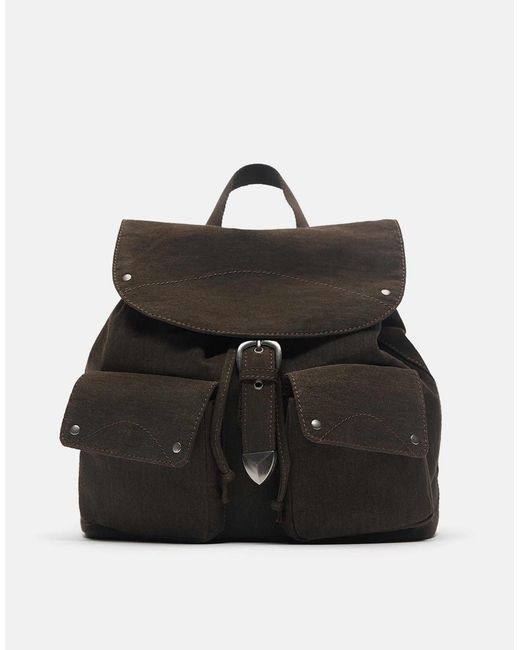Pull&Bear Black – rucksack