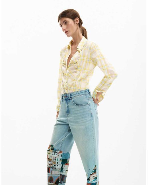 Desigual Blue Amalfi Jeans Trousers