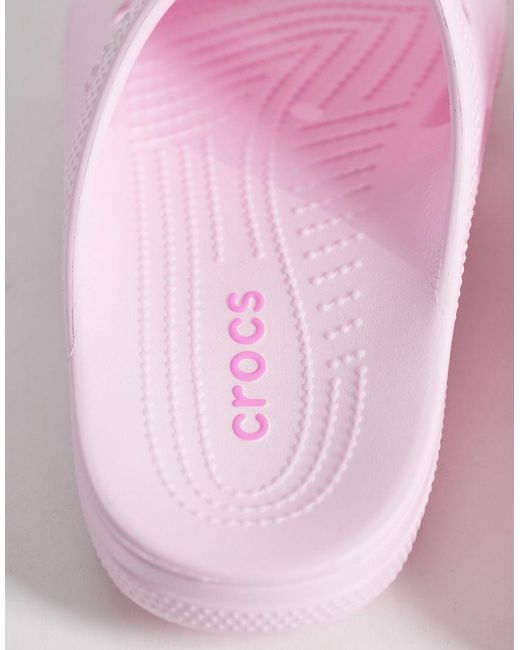 CROCSTM Pink Saturday Slide