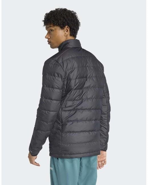 Adidas Originals Gray Terrex Multi Light Down Climawarm Jacket for men