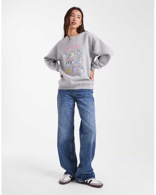 Daisy Street Gray X My Little Pony Sweatshirt