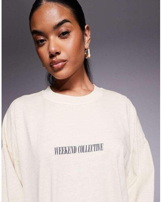 Weekend Collective di ASOS in Brown