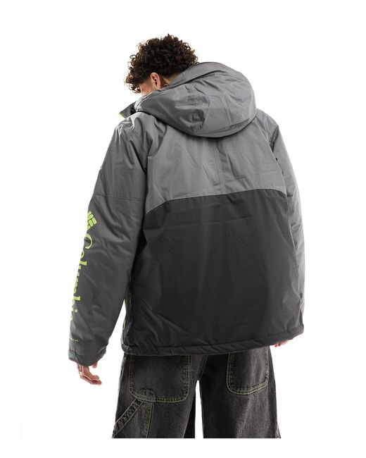 Point park omni-heat - cappotto impermeabile isolante di Columbia in Gray da Uomo